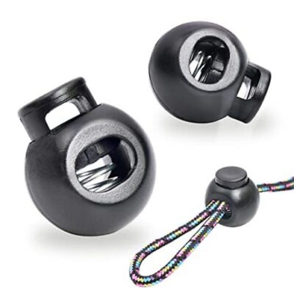 50 elastic cord fasteners with spring toggle Arts and Crafts DIY projects - Picture 1 of 16